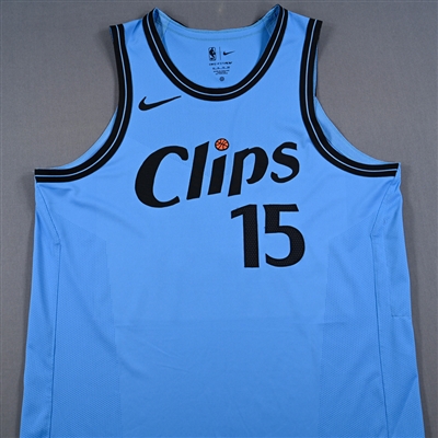 Drew Eubanks - Los Angeles Clippers - City Edition Jersey - Worn 3/21/2025 - 2024-25 NBA Season