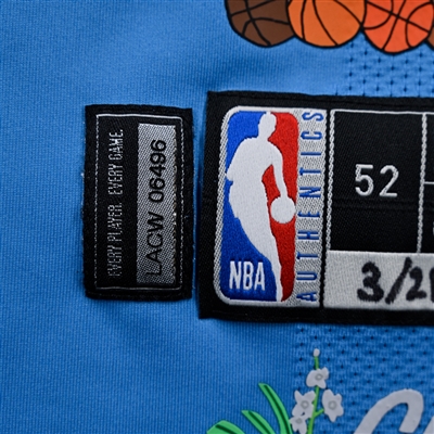 Drew Eubanks - Los Angeles Clippers - City Edition Jersey - Worn 3/21/2025 - 2024-25 NBA Season