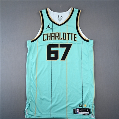 Taj Gibson - Charlotte Hornets - City Edition Jersey - Worn 3 Games - 1/25/25, 1/31/25 & 2/7/25 - 2024-25 NBA Season