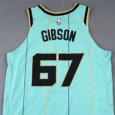 Taj Gibson - Charlotte Hornets - City Edition Jersey - Worn 3 Games - 1/25/25, 1/31/25 & 2/7/25 - 2024-25 NBA Season