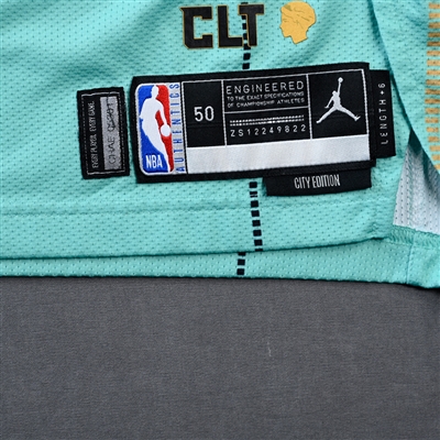 Taj Gibson - Charlotte Hornets - City Edition Jersey - Worn 3 Games - 1/25/25, 1/31/25 & 2/7/25 - 2024-25 NBA Season