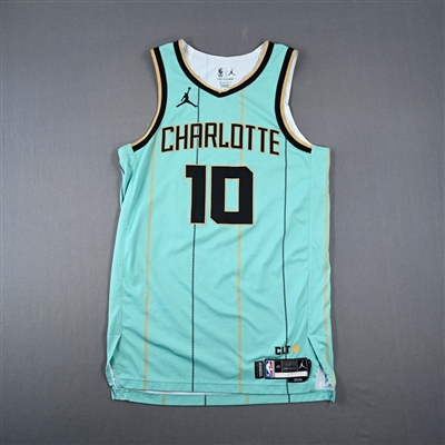 Josh Green - Charlotte Hornets - City Edition Jersey - Worn 9 Games - 12/28/24, 12/30/24, 1/24/25, 1/25/25, 1/31/25, 2/1/25, 2/22/25, 2/25/25 & 2/27/25 - 2024-25 NBA Season