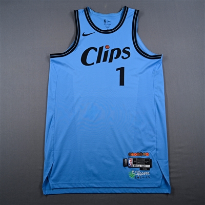 James Harden - Los Angeles Clippers - City Edition Jersey - Worn 3/16/25 & 3/21/25 - 2024-25 NBA Season