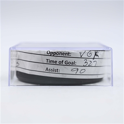 Ryan Hartman - Minnesota Wild - Goal Puck - May 1, 2025 vs. Vegas Golden Knights - 2025 Stanley Cup Playoffs, Round 1, Game 6 (Wild Logo)