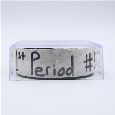 Erik Haula - New Jersey Devils - Goal Puck - April 11, 2025 vs. Pittsburgh Penguins (Devils Logo)