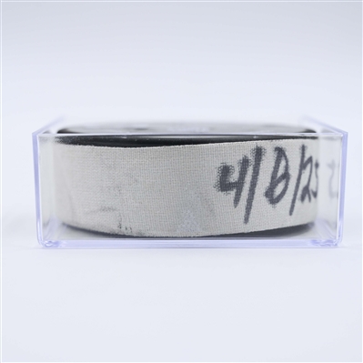 Simon Holmstrom - New York Islanders - Goal Puck - April 8, 2025 vs. Nashville Predators (Predators Logo)