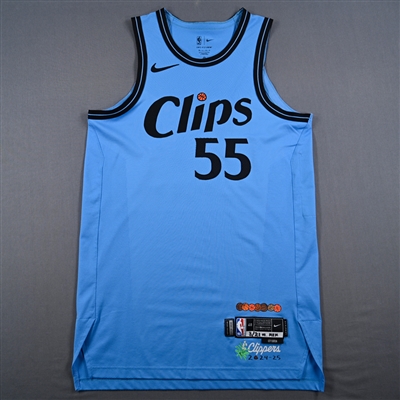 Derrick Jones Jr. - Los Angeles Clippers - City Edition Jersey - Worn 3/16/25 & 3/21/25 - 2024-25 NBA Season