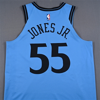 Derrick Jones Jr. - Los Angeles Clippers - City Edition Jersey - Worn 3/16/25 & 3/21/25 - 2024-25 NBA Season