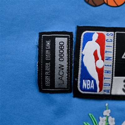 Derrick Jones Jr. - Los Angeles Clippers - City Edition Jersey - Worn 3/16/25 & 3/21/25 - 2024-25 NBA Season