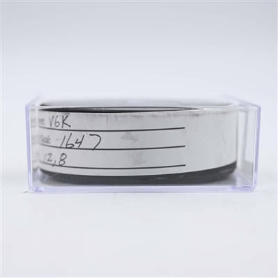 Kirill Kaprizov - Minnesota Wild - Goal Puck - April 24, 2025 vs. Vegas Golden Knights - 2025 Stanley Cup Playoffs, Round 1, Game 3 (Wild Logo)