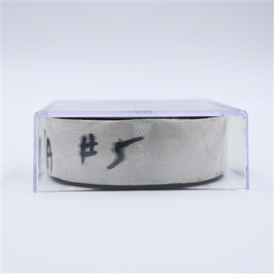 Clayton Keller - Utah Hockey Club - Goal Puck - April 14, 2025 vs. Nashville Predators (Predators Logo)