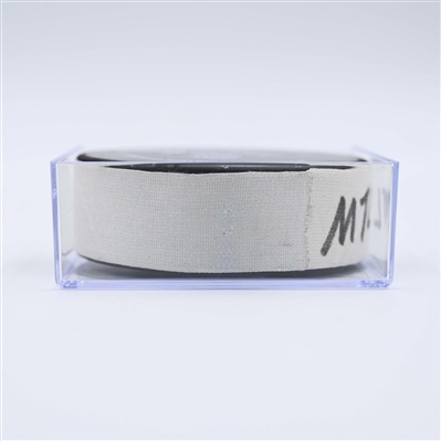 Patrik Laine - Montreal Canadiens - Goal Puck - April 6, 2025 vs. Nashville Predators (Predators Logo)