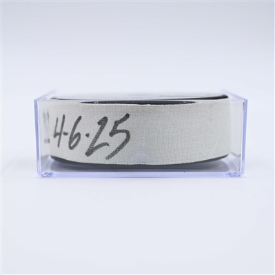 Patrik Laine - Montreal Canadiens - Goal Puck - April 6, 2025 vs. Nashville Predators (Predators Logo)