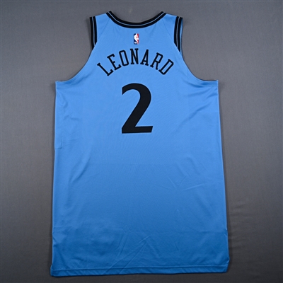 Kawhi Leonard - Los Angeles Clippers - City Edition Jersey - Worn 3/21/2025 - 2nd Half - 2024-25 NBA Season