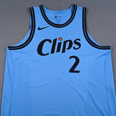 Kawhi Leonard - Los Angeles Clippers - City Edition Jersey - Worn 3/21/2025 - 1st Half - 2024-25 NBA Season
