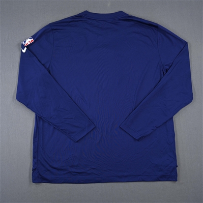 Andrew Nembhard - Indiana Pacers - Game-Issued City Edition Long-Sleeved Shooting Shirt  - 2022-23 NBA Season