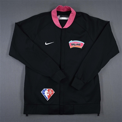 Keldon Johnson - San Antonio Spurs - Game-Issued City Edition Jacket  - 2021-22 NBA Season