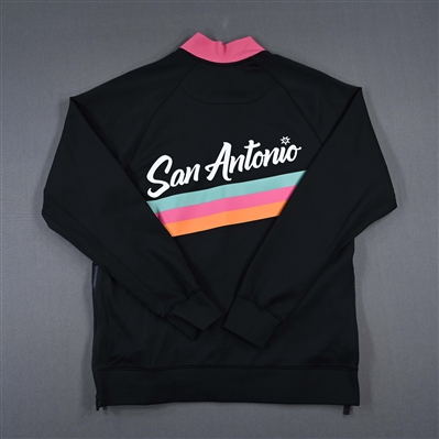 Romeo Langford - San Antonio Spurs - Game-Issued City Edition Jacket  - 2021-22 NBA Season
