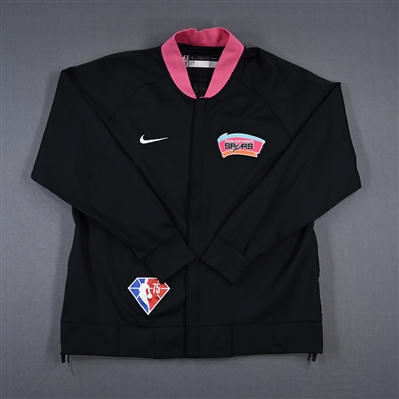 Doug McDermott - San Antonio Spurs - Game-Issued City Edition Jacket  - 2021-22 NBA Season