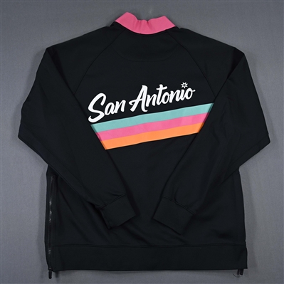 Doug McDermott - San Antonio Spurs - Game-Issued City Edition Jacket  - 2021-22 NBA Season
