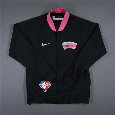 Dejounte Murray - San Antonio Spurs - Game-Issued City Edition Jacket  - 2021-22 NBA Season