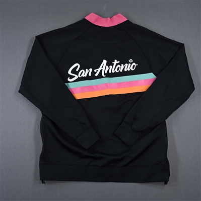 Devin Vassell - San Antonio Spurs - Game-Issued City Edition Jacket  - 2021-22 NBA Season