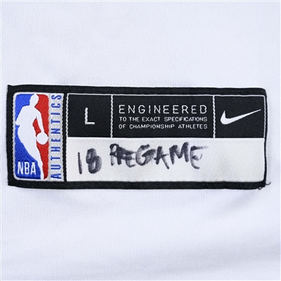 Devontae Cacok - San Antonio Spurs - Game-Issued City Edition Long-Sleeved Shooting Shirt  - 2021-22 NBA Season