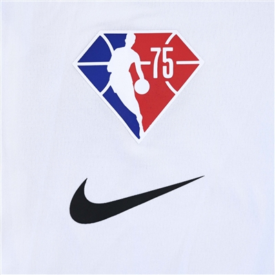 Zach Collins - San Antonio Spurs - Game-Issued City Edition Short-Sleeved Shooting Shirt  - 2021-22 NBA Season
