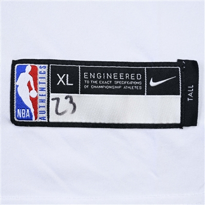 Zach Collins - San Antonio Spurs - Game-Issued City Edition Long-Sleeved Shooting Shirt  - 2021-22 NBA Season