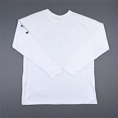 Romeo Langford - San Antonio Spurs - Game-Issued City Edition Long-Sleeved Shooting Shirt  - 2021-22 NBA Season
