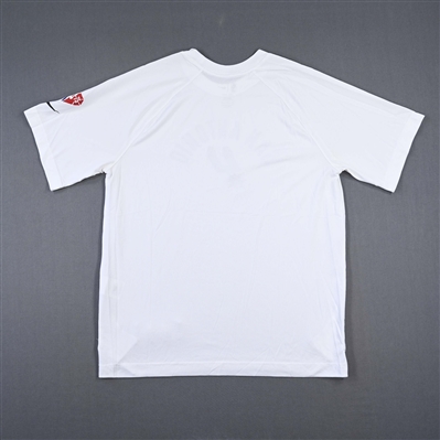 Doug McDermott - San Antonio Spurs - Game-Issued City Edition Short-Sleeved Shooting Shirt  - 2021-22 NBA Season