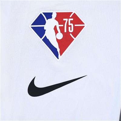 Jakob Poeltl - San Antonio Spurs - Game-Issued City Edition Long-Sleeved Shooting Shirt  - 2021-22 NBA Season