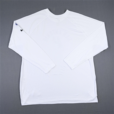 Joe Wieskamp - San Antonio Spurs - Game-Issued City Edition Long-Sleeved Shooting Shirt  - 2021-22 NBA Season