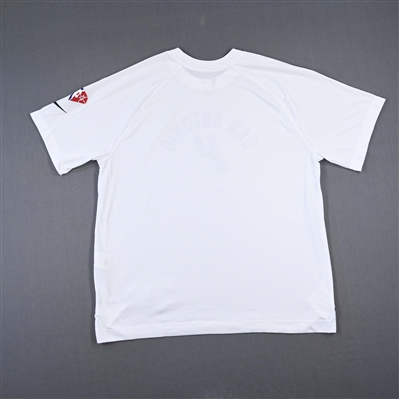 Joe Wieskamp - San Antonio Spurs - Game-Issued City Edition Short-Sleeved Shooting Shirt  - 2021-22 NBA Season
