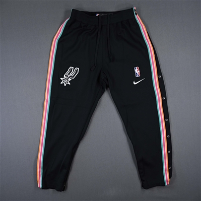 Jock Landale - San Antonio Spurs - Game-Issued City Edition Pants  - 2021-22 NBA Season