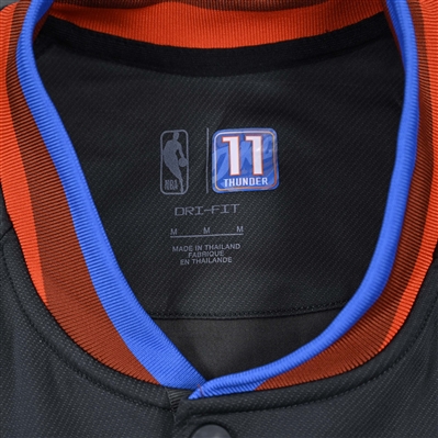Isaiah Joe - Oklahoma City Thunder - Game-Issued City Edition Jacket  - 2022-23 NBA Season