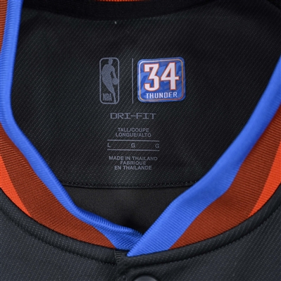 Kenrich Williams - Oklahoma City Thunder - Game-Issued City Edition Jacket  - 2022-23 NBA Season