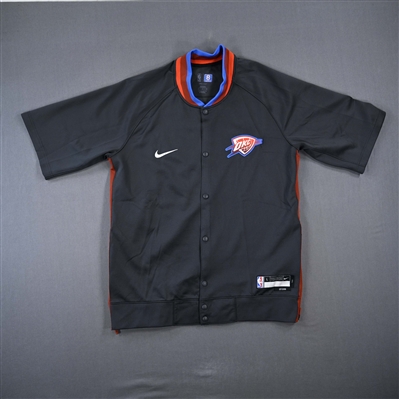 Jalen Williams - Oklahoma City Thunder - Game-Issued City Edition Jacket  - 2022-23 NBA Season