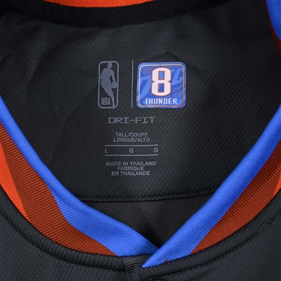 Jalen Williams - Oklahoma City Thunder - Game-Issued City Edition Jacket  - 2022-23 NBA Season