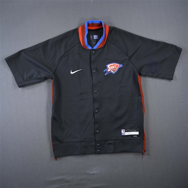 Tre Mann - Oklahoma City Thunder - Game-Issued City Edition Jacket  - 2022-23 NBA Season