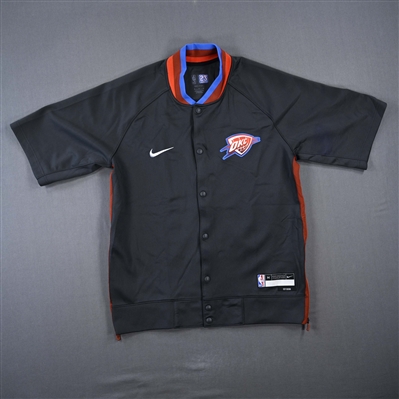 Tre Mann - Oklahoma City Thunder - Game-Issued City Edition Jacket  - 2022-23 NBA Season