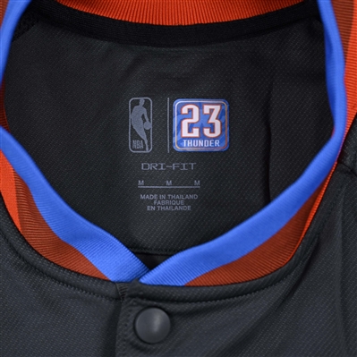 Tre Mann - Oklahoma City Thunder - Game-Issued City Edition Jacket  - 2022-23 NBA Season