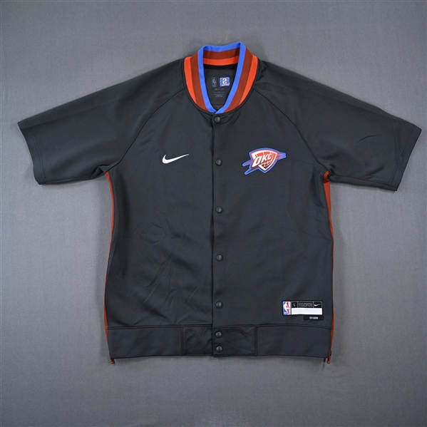 Shai Gilgeous-Alexander - Oklahoma City Thunder - City Edition Jacket - Worn 12/16/2022  - 2022-23 NBA Season