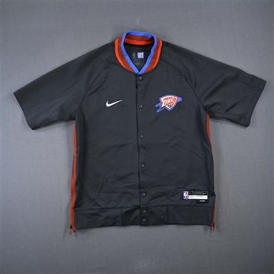 Aaron Wiggins - Oklahoma City Thunder - Game-Issued City Edition Jacket  - 2022-23 NBA Season