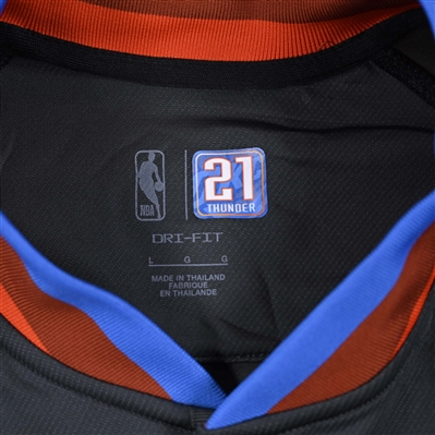 Aaron Wiggins - Oklahoma City Thunder - Game-Issued City Edition Jacket  - 2022-23 NBA Season