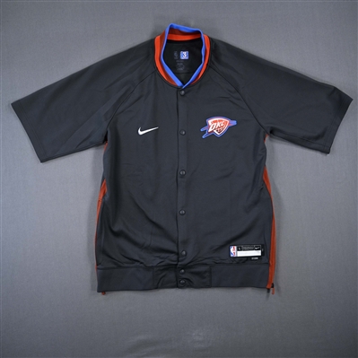 Josh Giddey - Oklahoma City Thunder - Game-Issued City Edition Jacket  - 2022-23 NBA Season