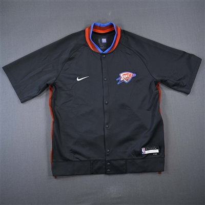 Jeremiah Robinson-Earl - Oklahoma City Thunder - Game-Issued City Edition Jacket  - 2022-23 NBA Season