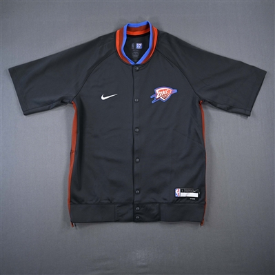 Aleksej Pokusevski - Oklahoma City Thunder - Game-Issued City Edition Jacket  - 2022-23 NBA Season
