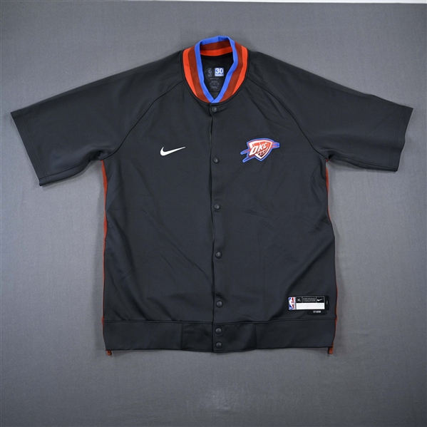 Olivier Sarr - Oklahoma City Thunder - Game-Issued City Edition Jacket  - 2022-23 NBA Season