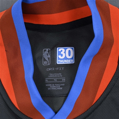 Olivier Sarr - Oklahoma City Thunder - Game-Issued City Edition Jacket  - 2022-23 NBA Season